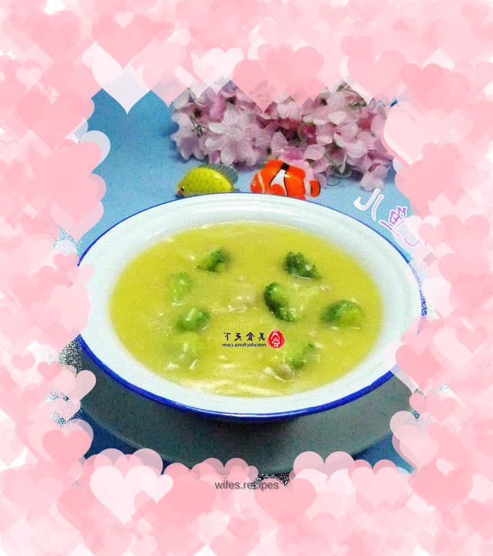 Minced Broccoli Polenta