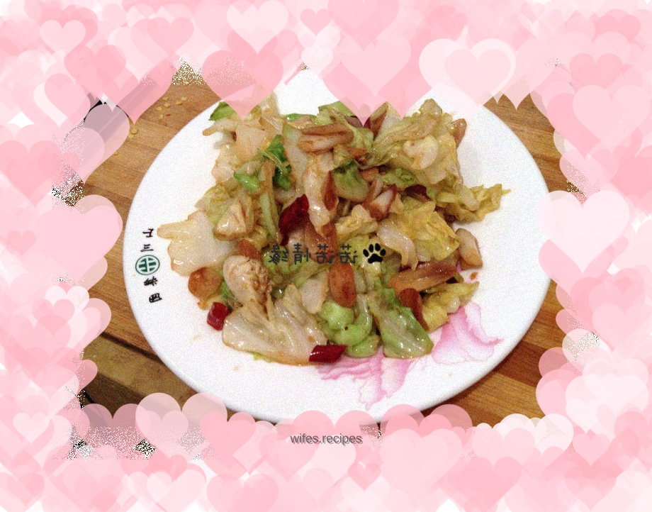 【Meow】Stir-fried kohlrabi