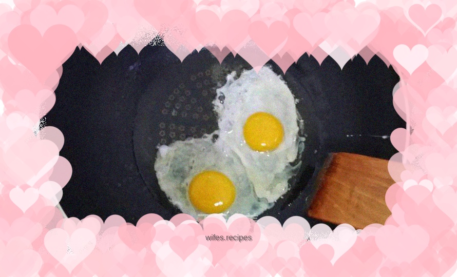 Special fried pancake for lazy person’s dinner