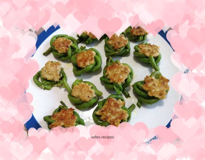 Cowpea stuffed with meat