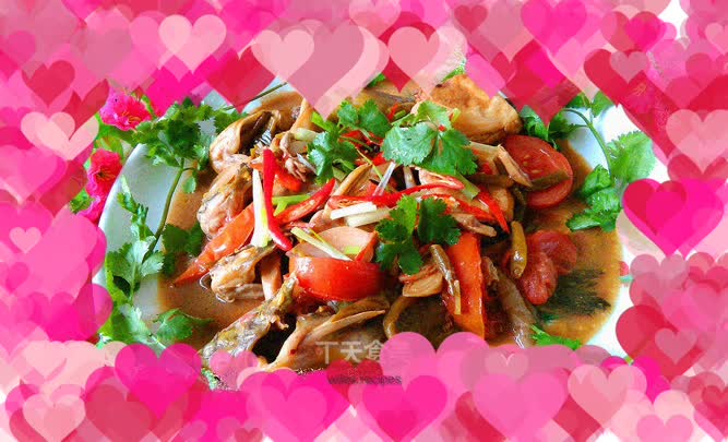 Braised wasp fish with pickled pepper and tofu