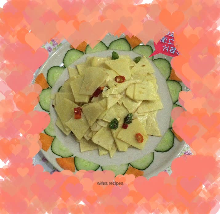 Vegetarian Fried Bamboo Shoots