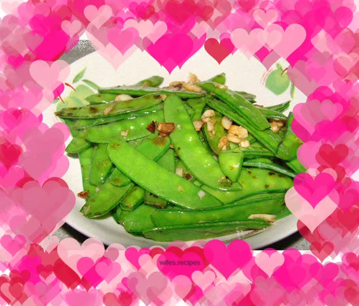 Garlic Snow Peas