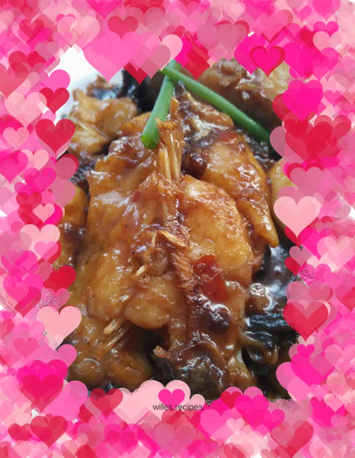 Braised catfish with soy sauce