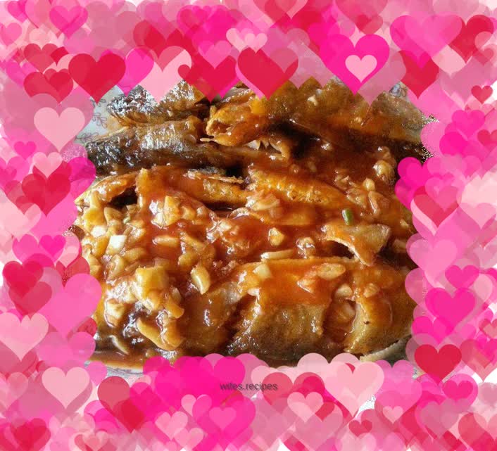 Garlic yellow croaker