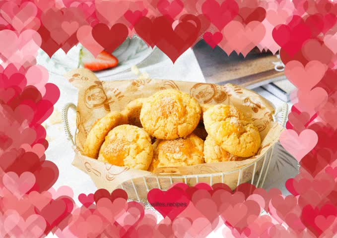 Coconut Salted Egg Yolk Shortbread