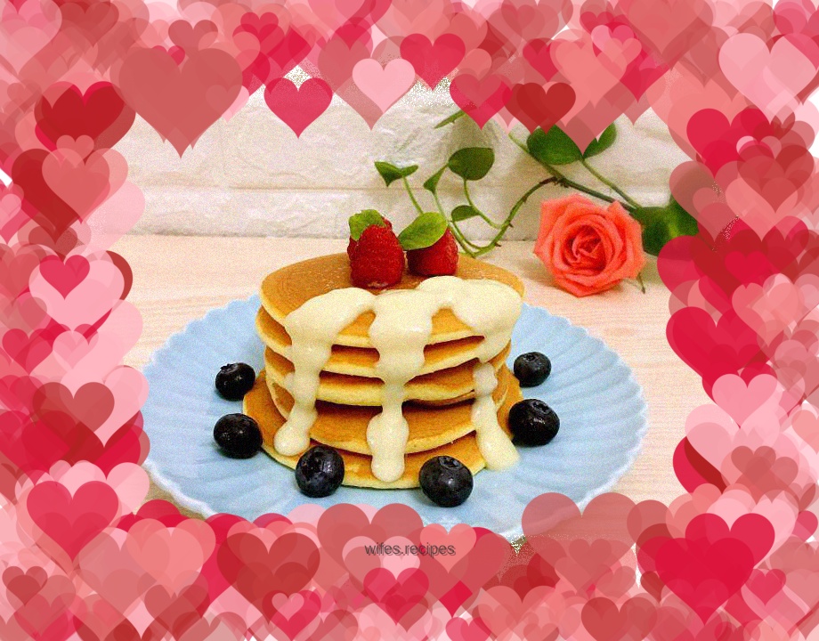 Soufflé waffles with durian dulce de leche