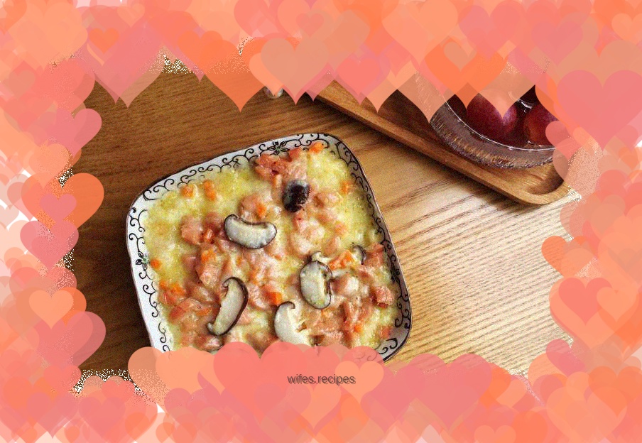 Cheese Baked Mashed Potatoes