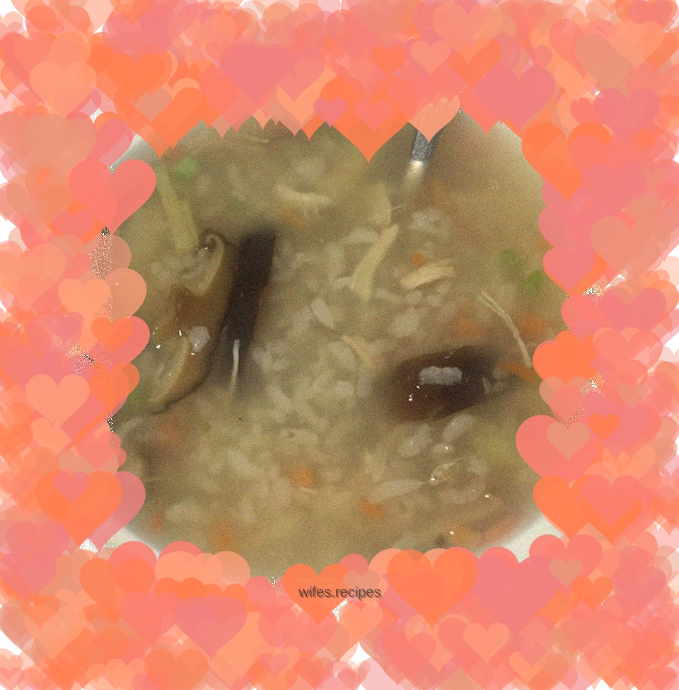 Shredded chicken porridge