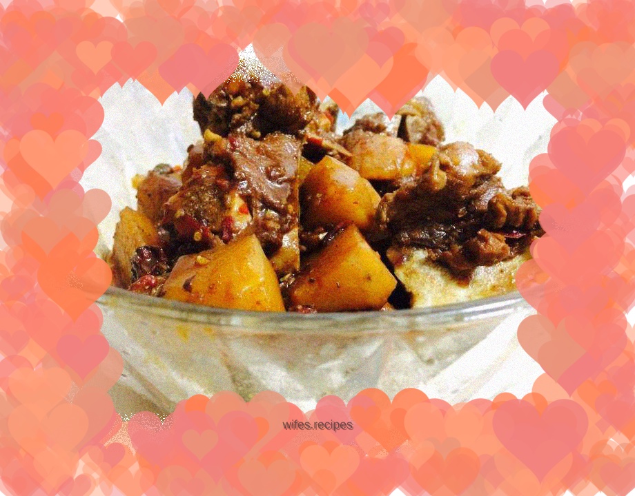 Braised Pork Ribs with Potatoes