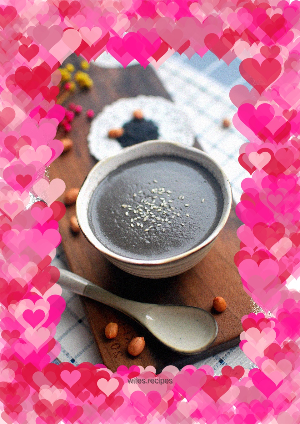 Peanut sesame paste