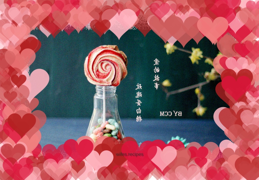 Valentine's Day Rose Lollipop