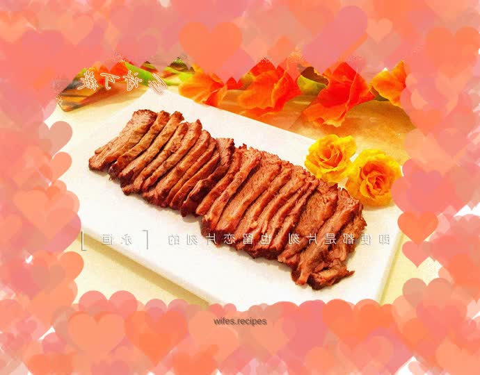 Beef with soy sauce