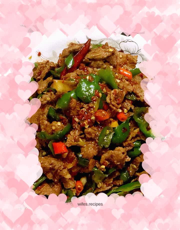 Spicy stir-fried beef