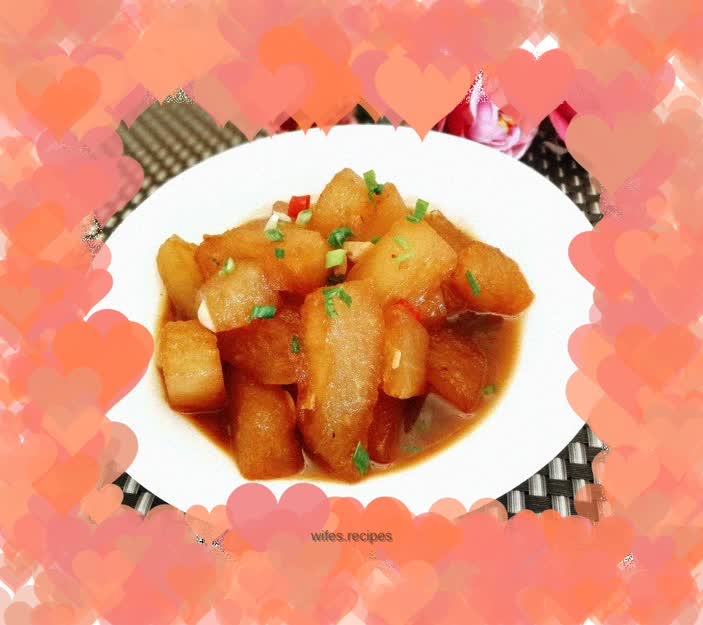 Braised winter melon