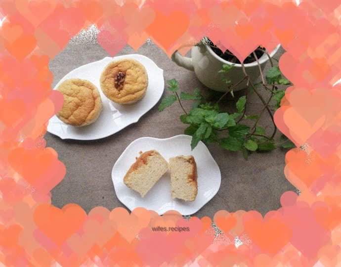 Summer light snack - oil-free date puree yogurt cake