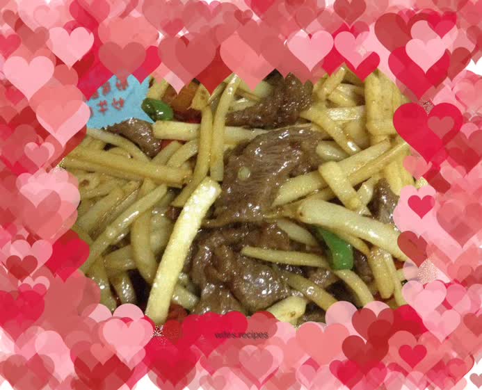 Liuzhou specialty stir-fried beef with sour bamboo shoots