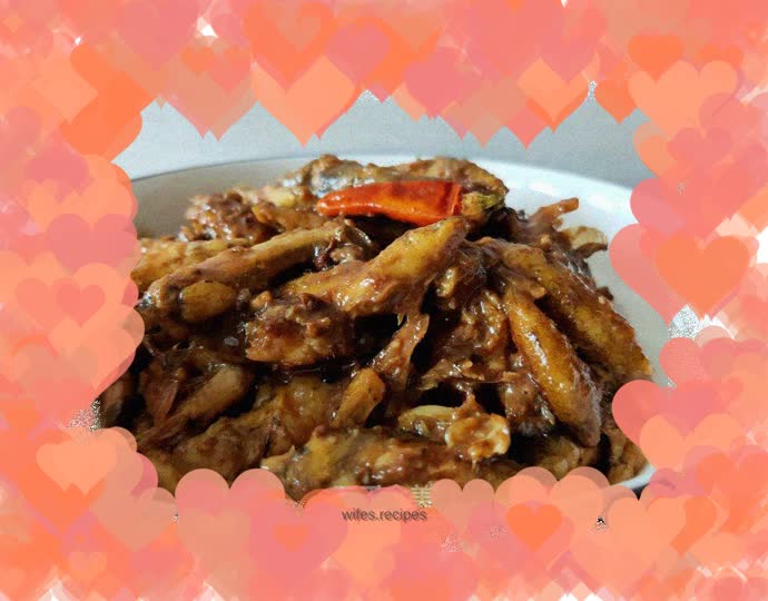 Braised small catfish in soy sauce