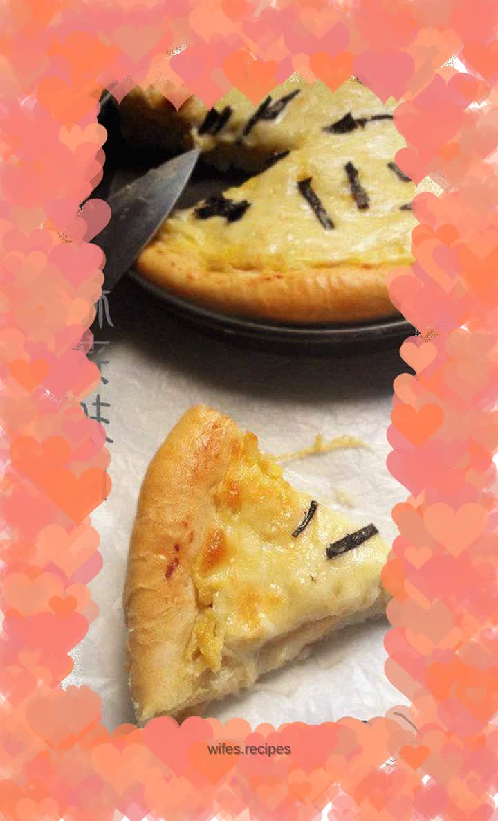 The fragrance of durian flutters——Durian pizza