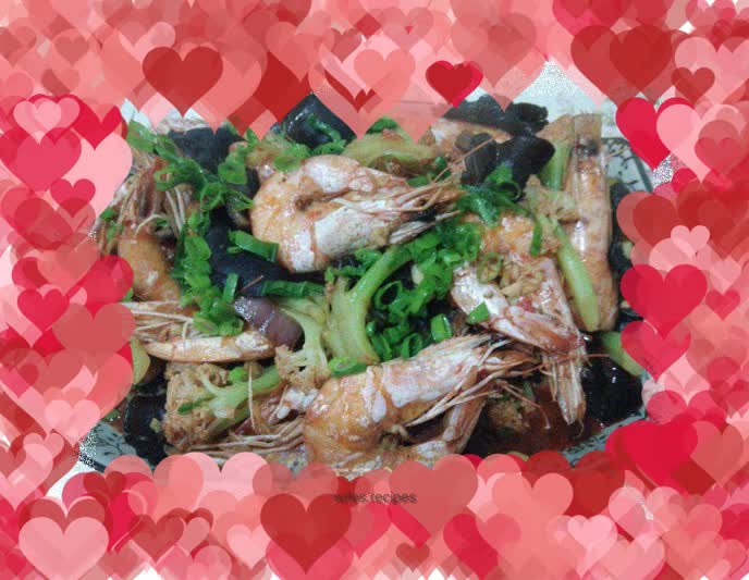 Spicy Hot Pot Shrimp