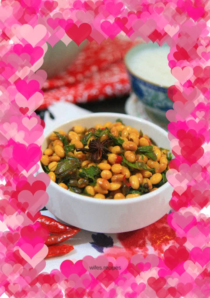 Pickled cabbage and soybeans (with pickling method of pickled pickled cabbage)