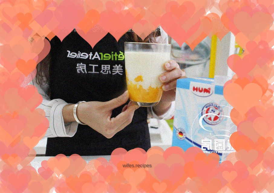 Summer Dessert Silky and Rich--Mango Milk