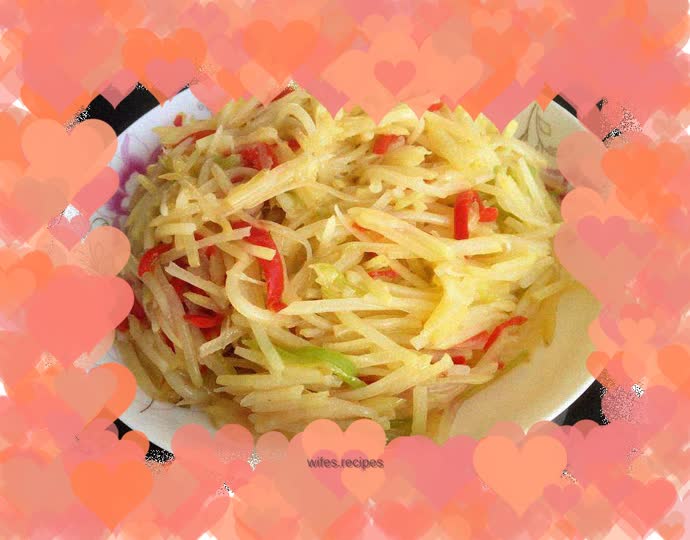Hot and sour potato shreds