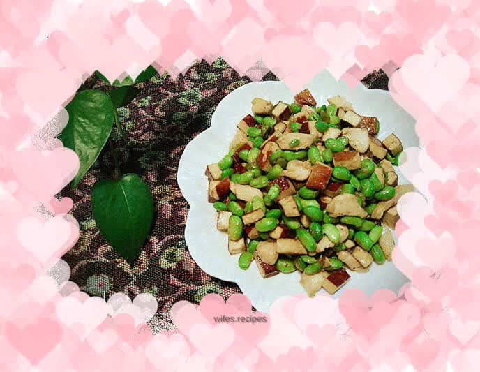 Stir-fried dried beans and rice