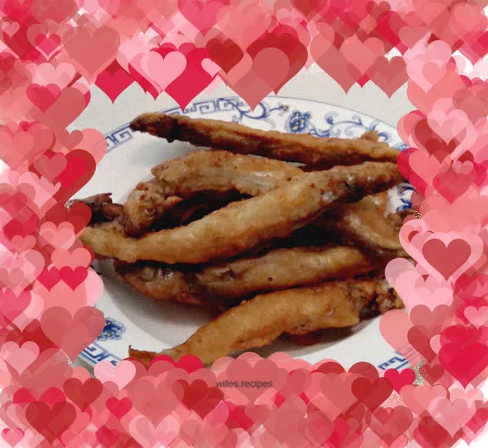 Crispy fried spring fish