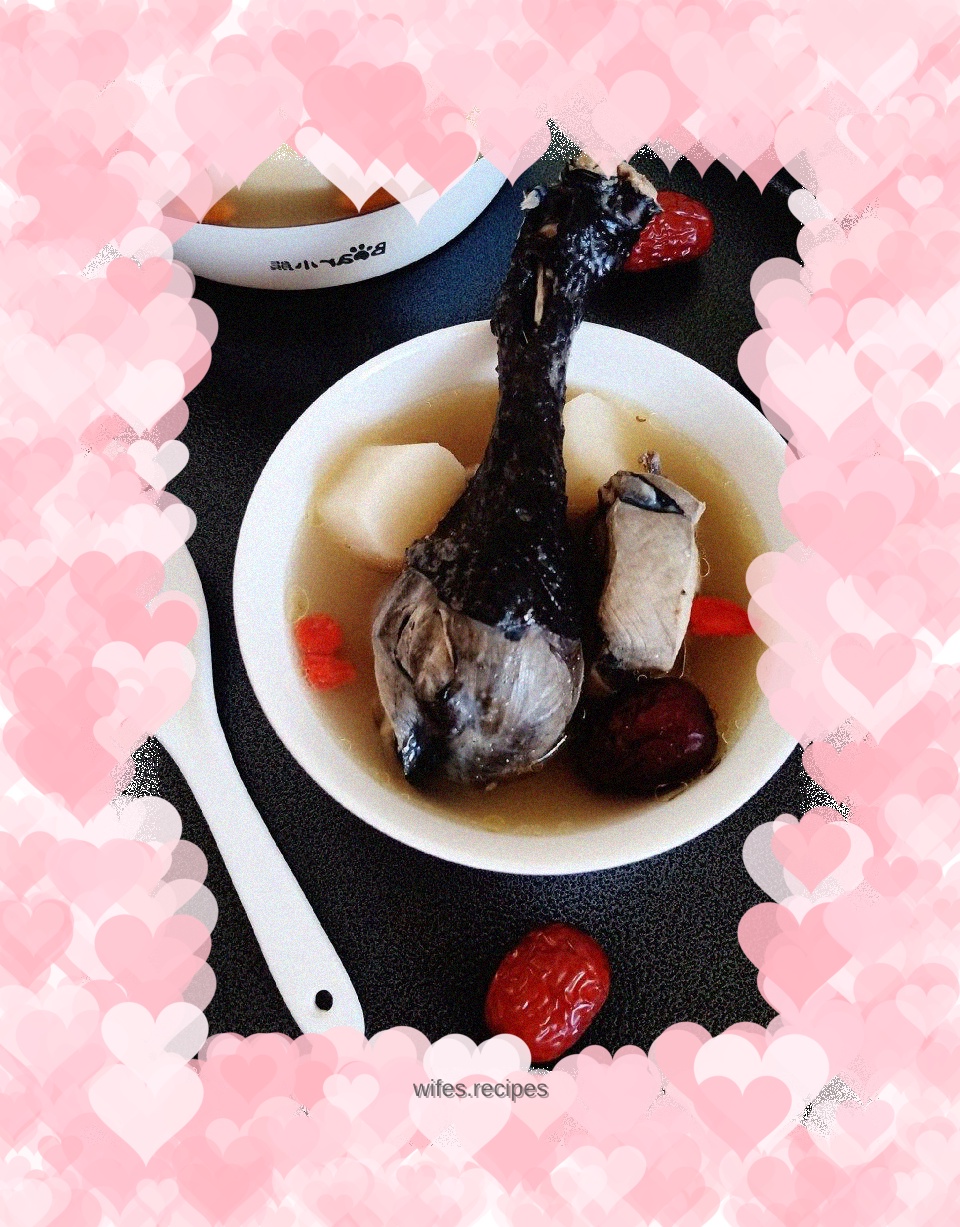 Black-bone Chicken and Huaishan Soup