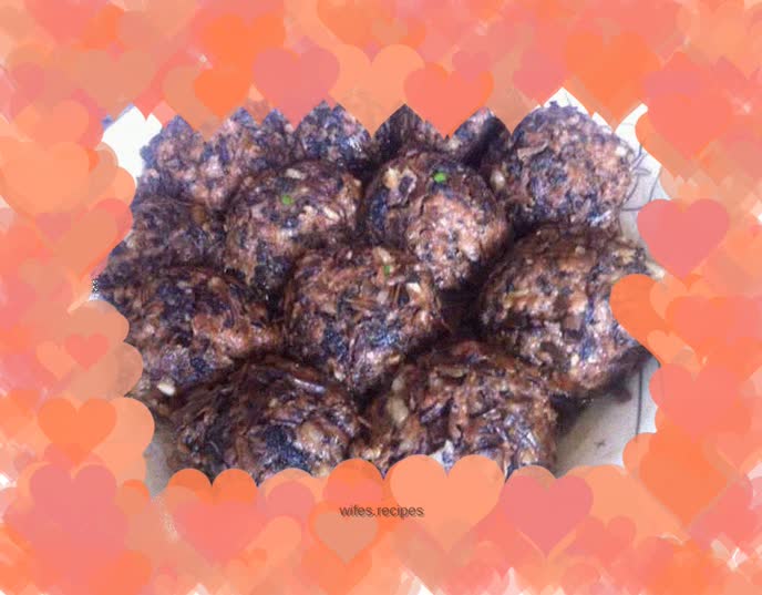 Meatballs with pickled vegetables