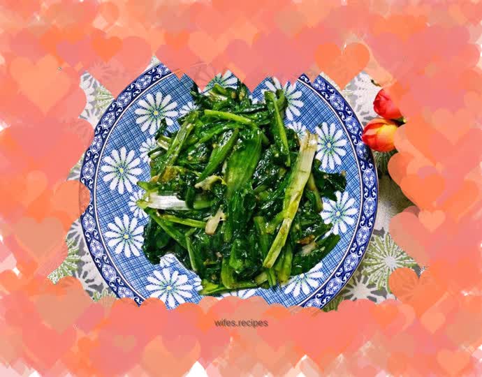 A quick 10-minute dish of stir-fried vegetables