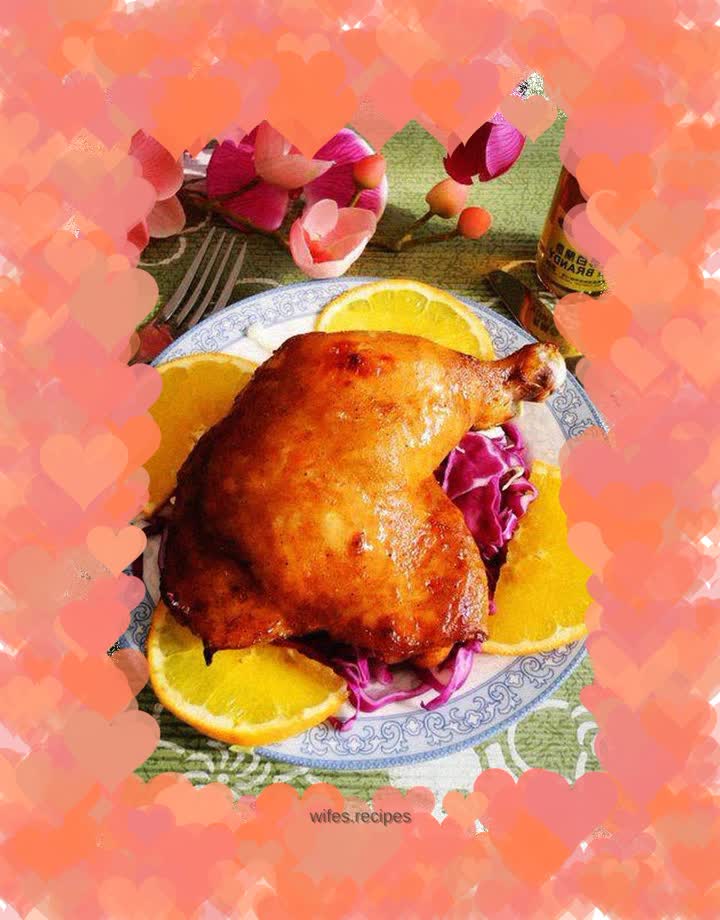 Grilled Chicken Thighs with Lemon Sauce