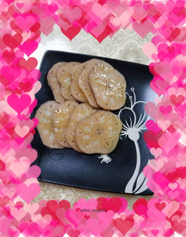 Glutinous rice and lotus root
