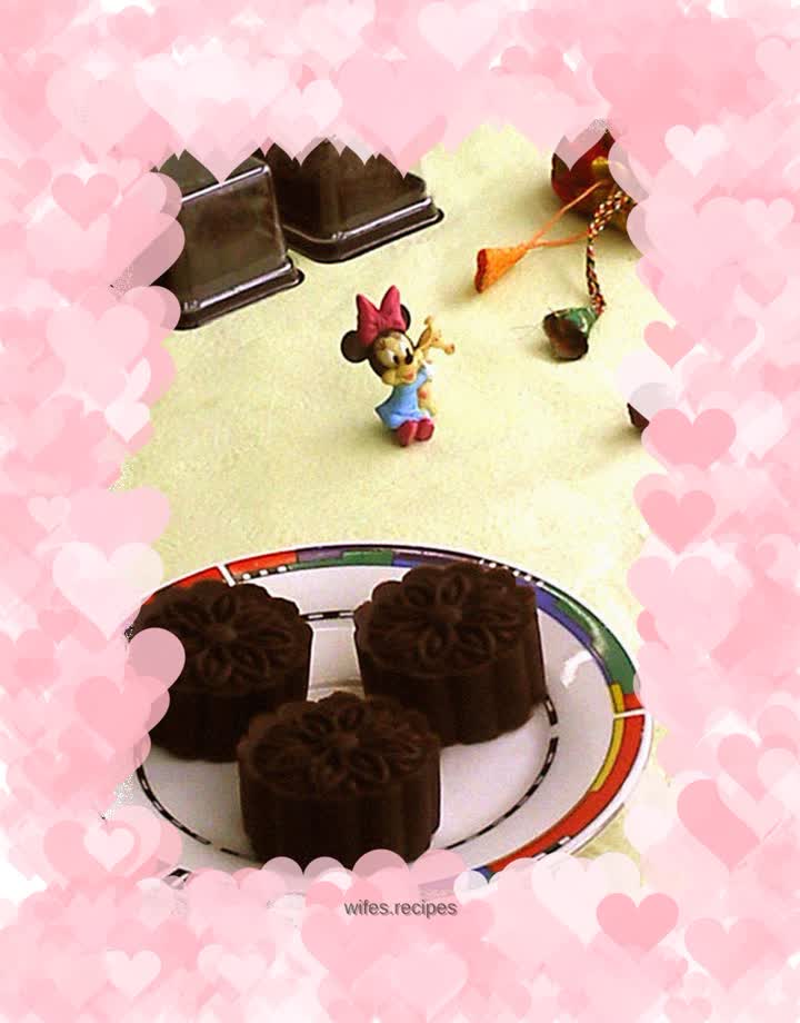 No-Bake Mocha Coffee Mooncake