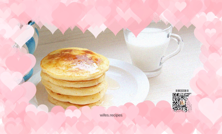 Lazy person’s sweet breakfast – milk pancake