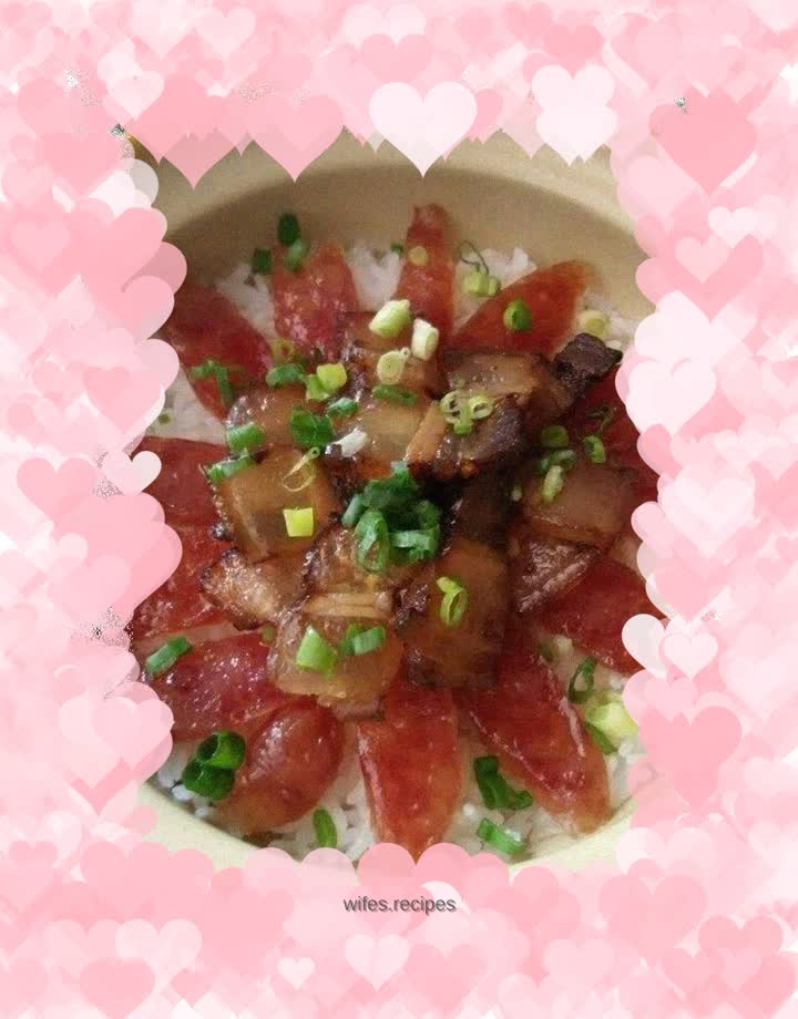 Cured Meat Claypot Rice