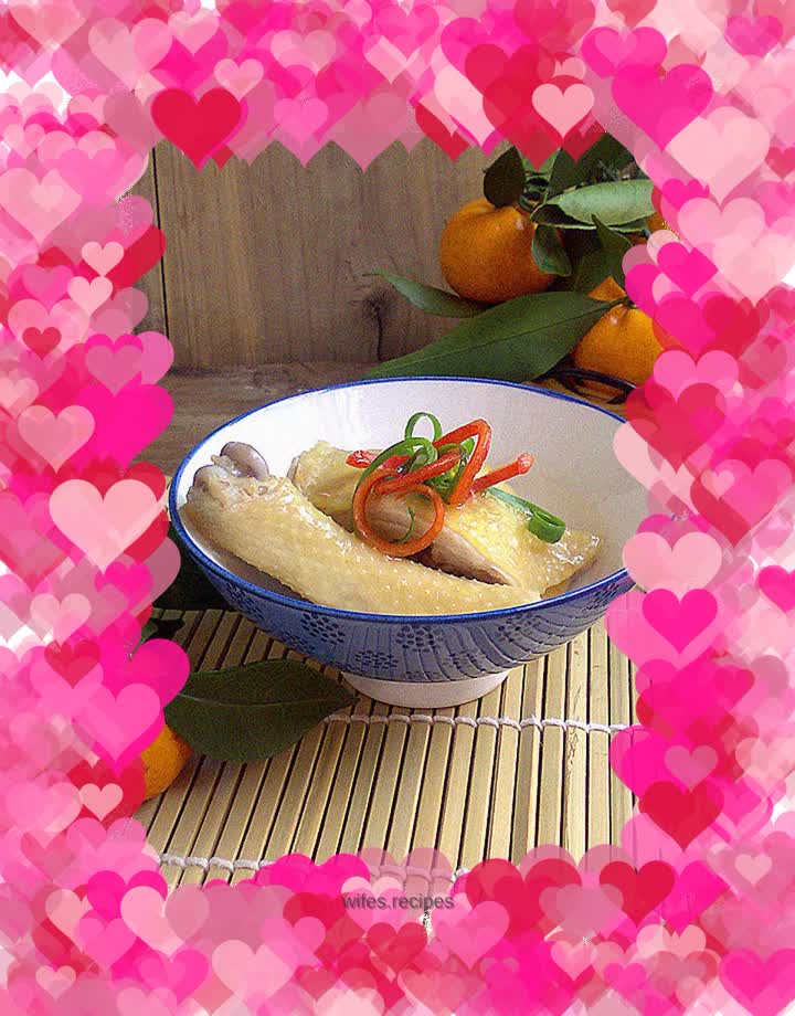 Salted Chicken Legs with Scallions