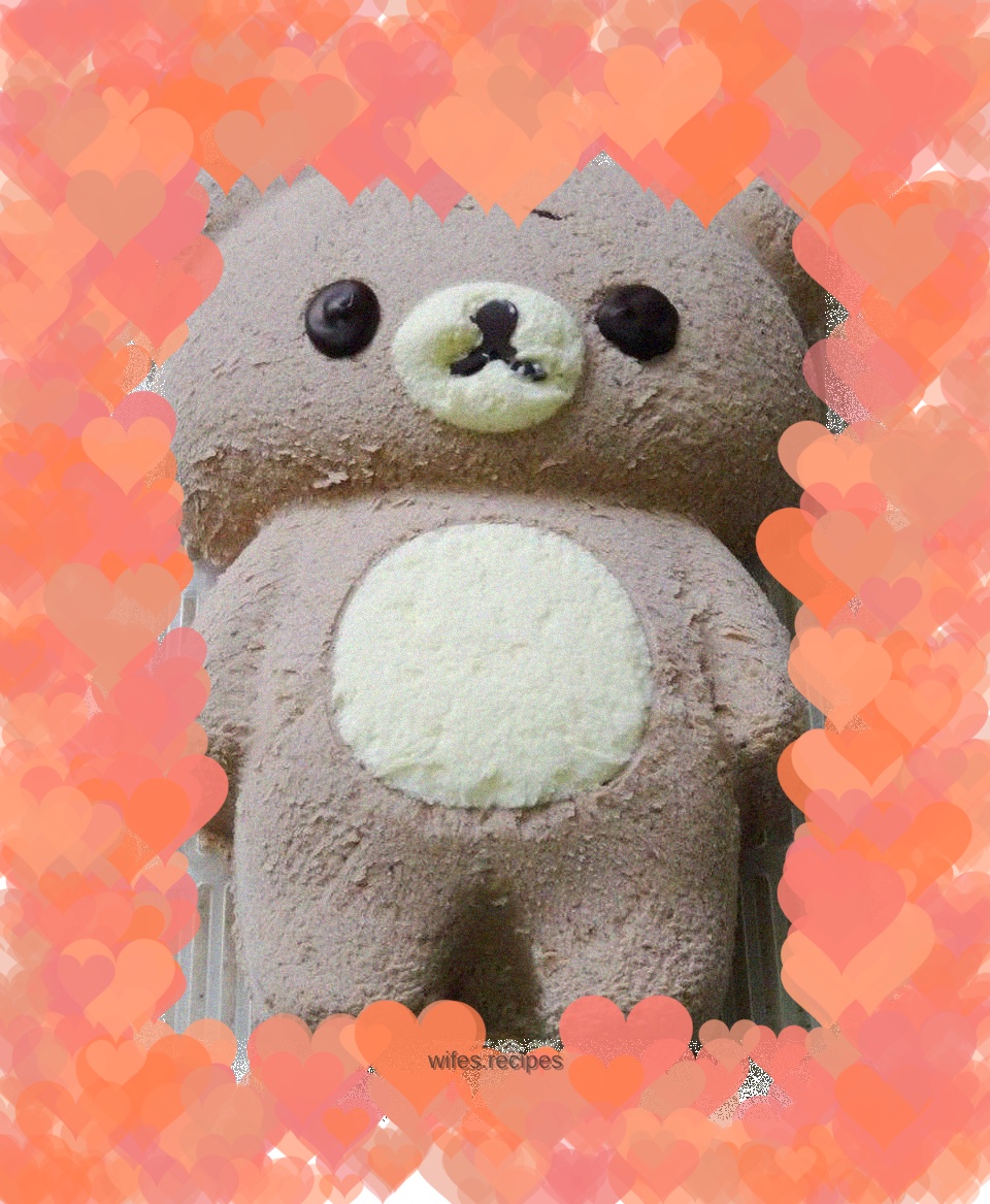 Rilakkuma ice cream cake