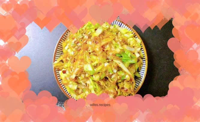 Fried Vermicelli with Cabbage