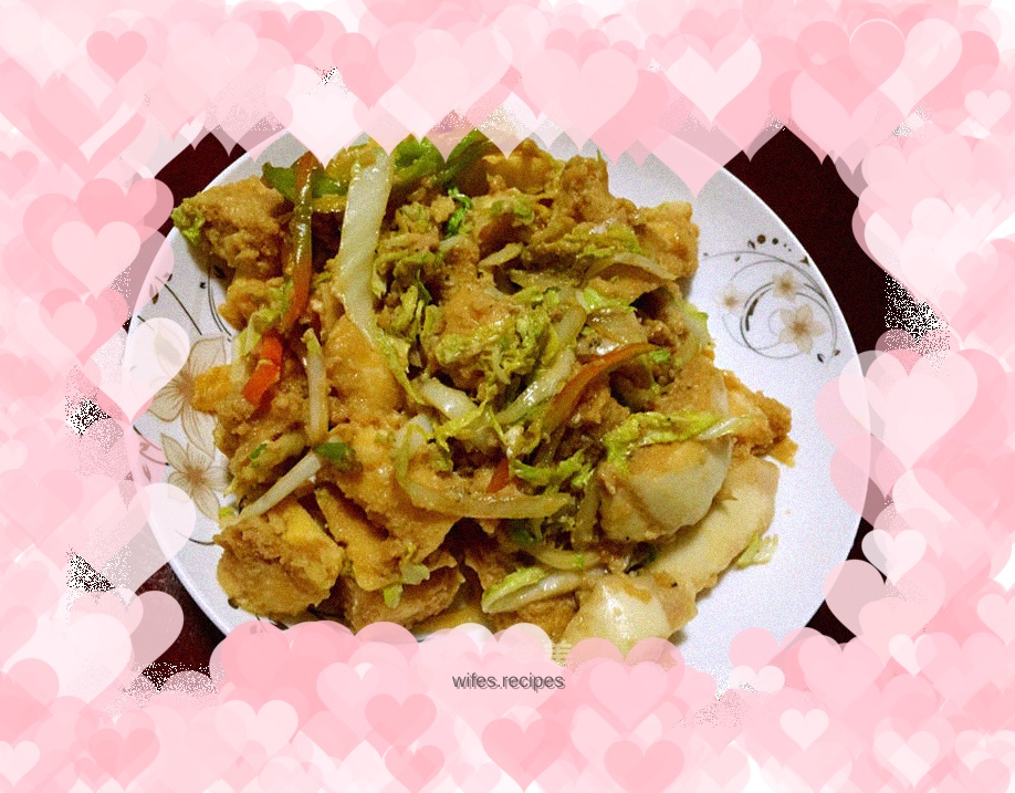Fried steamed buns