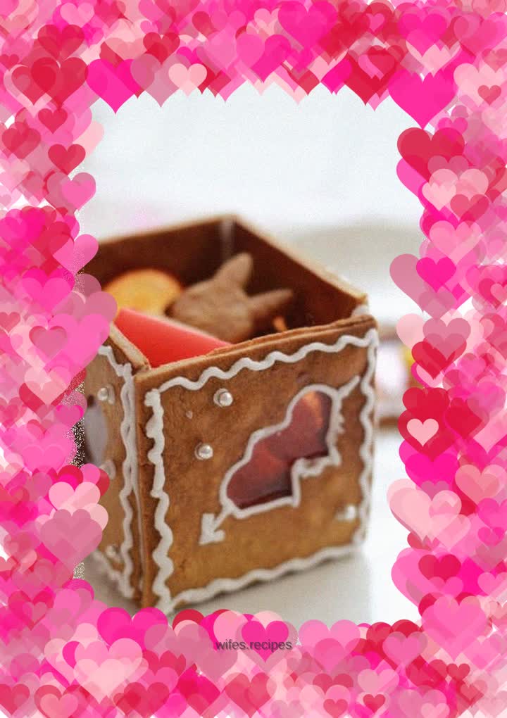 [Tomato Recipe] Homemade Gingerbread Candy Box—Dream Candy Box, fulfill your dream of a little princess