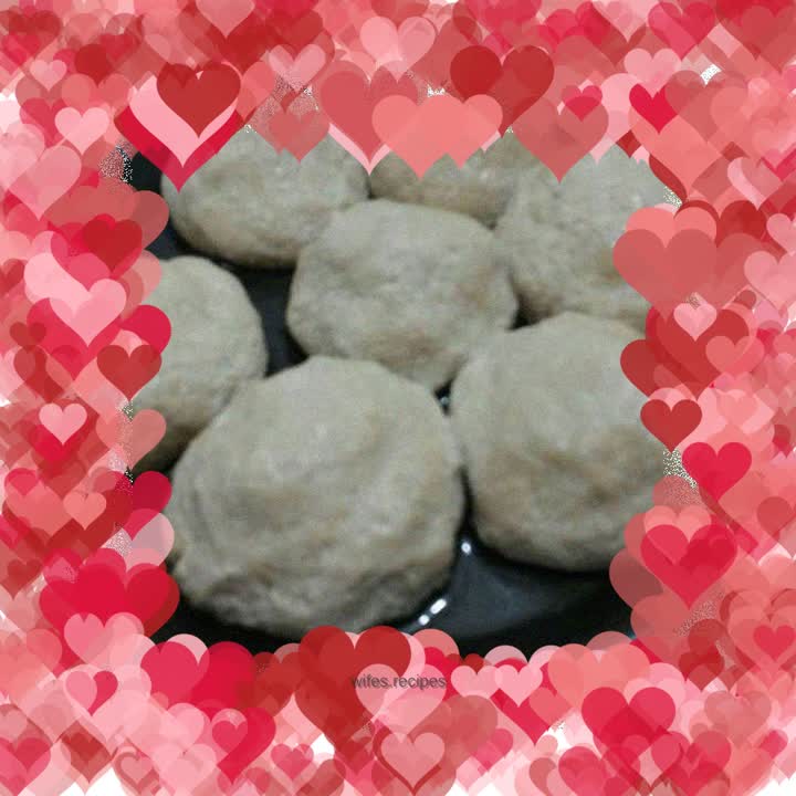 Beef stuffed tofu balls