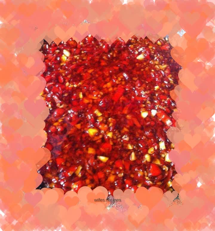 Winter is coming, homemade chili sauce