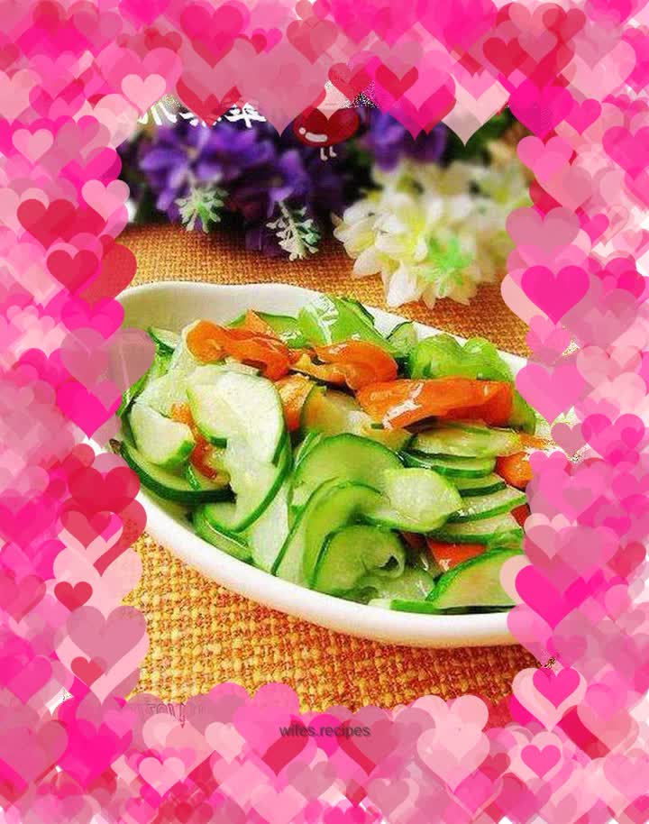 Double pepper crispy cucumber