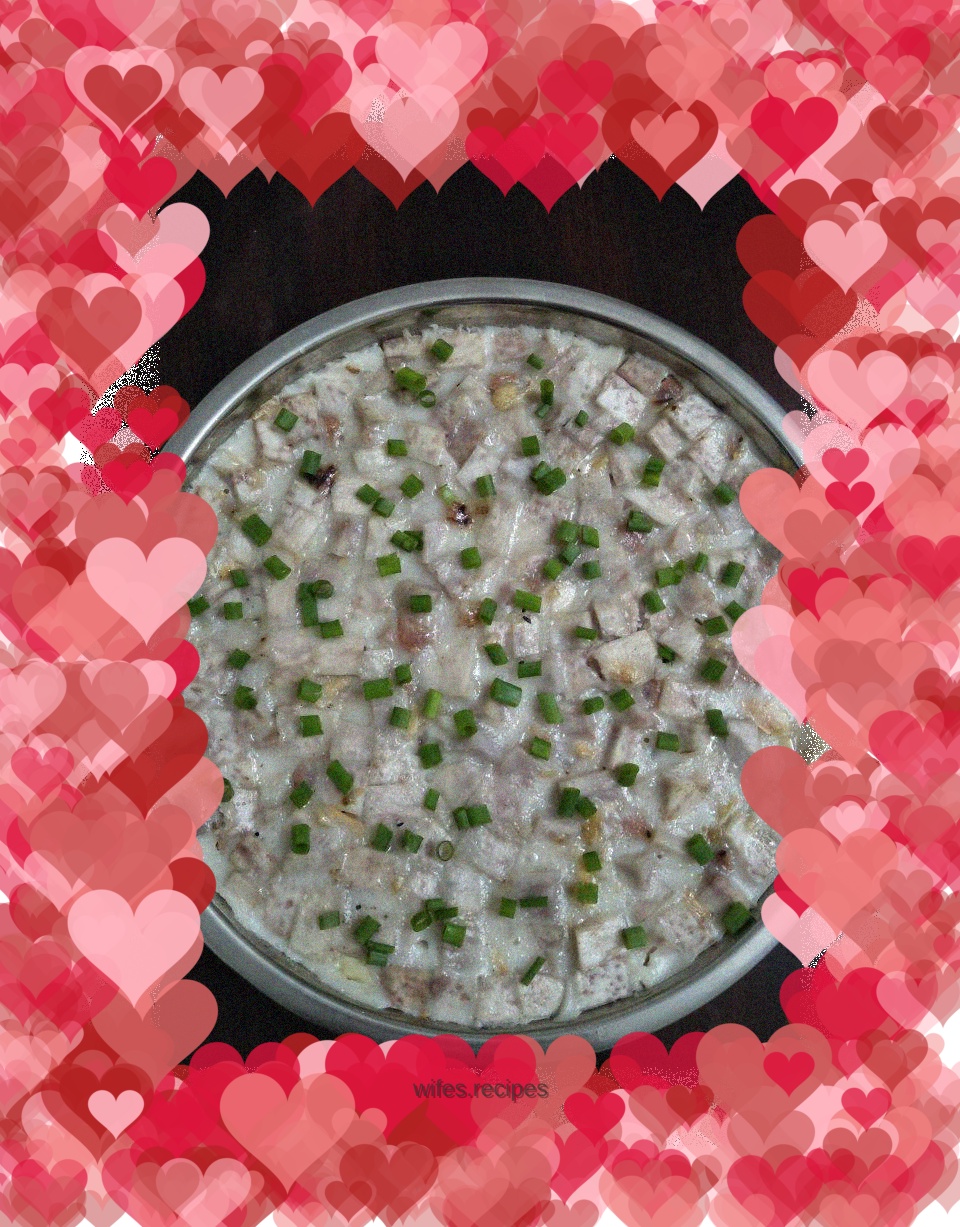 Taro cake