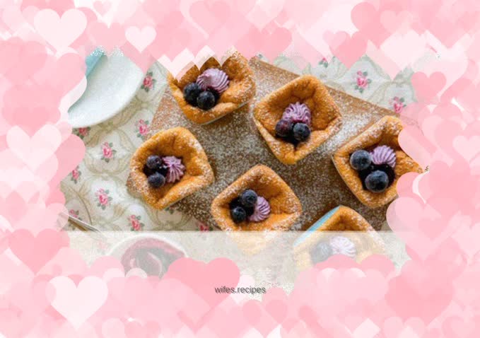 daogrs baking recipe Hokkaido chiffon cake