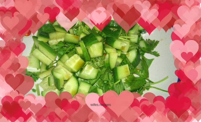 Cold cucumber