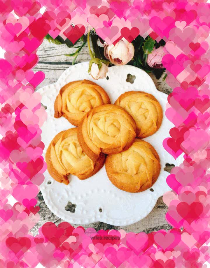 Rose Cookies