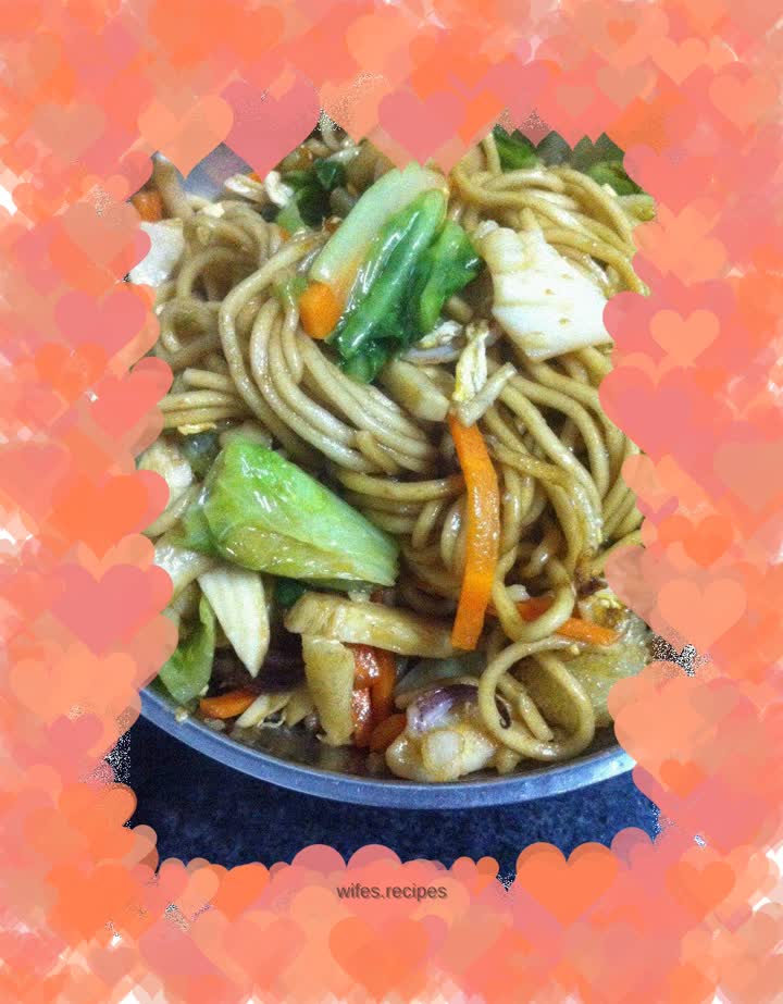 Soy Sauce Fried Noodles